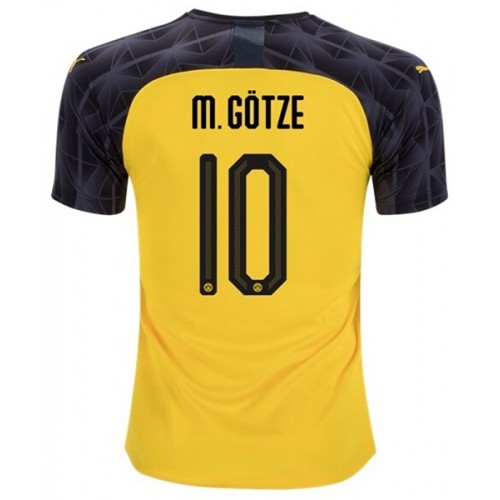 Borussia Dortmund Dres M. GOTZE 10 Treći 2019/20 Kratkih Rukava Borussia Dortmund Dres M. GOTZE 10 Treći 2019/20 Kratkih Rukava